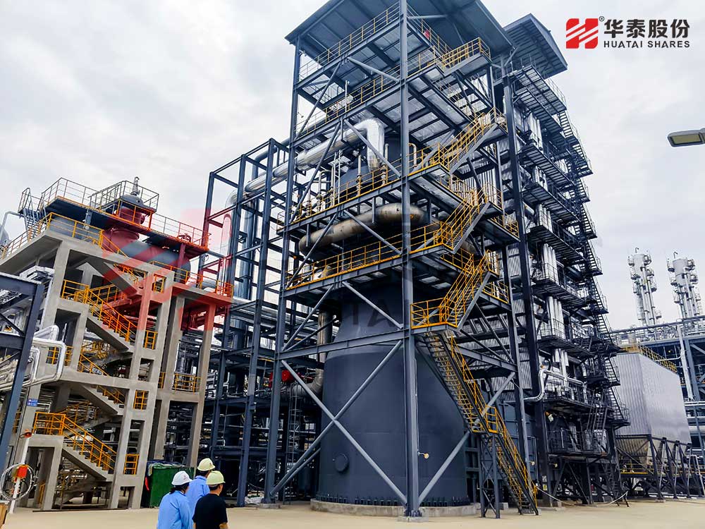 河南平頂山100噸餘熱鍋爐項目